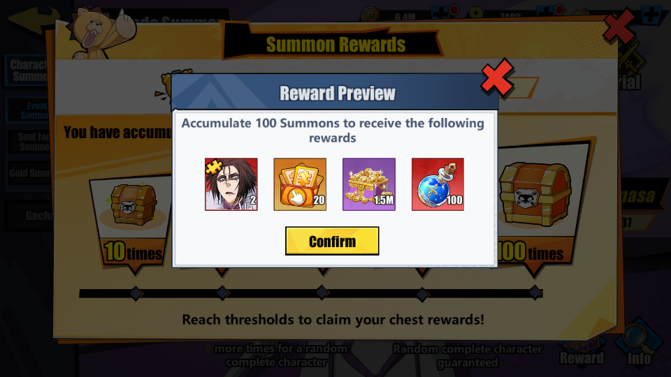 100 Summons